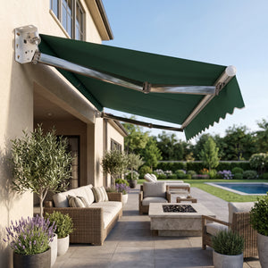 Stainless Steel Extendable Sunshade Canopy